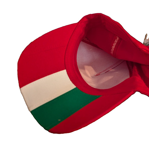 Scuderia FERRARI Logo Hat ~ Official Product Adjustable Strapback Race Cap ~ Red - Picture 3 of 6